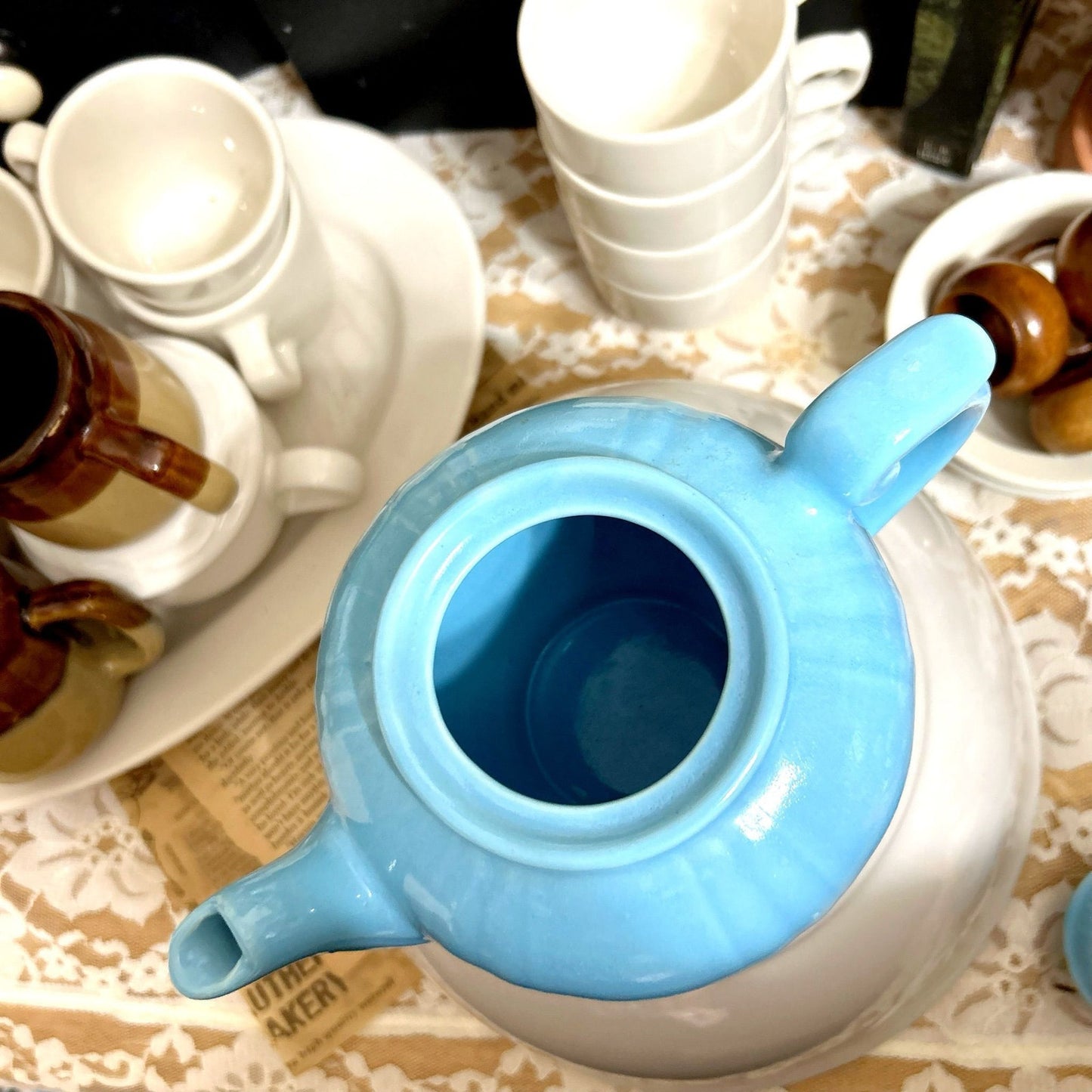 Dalton Sky Blue Teapot