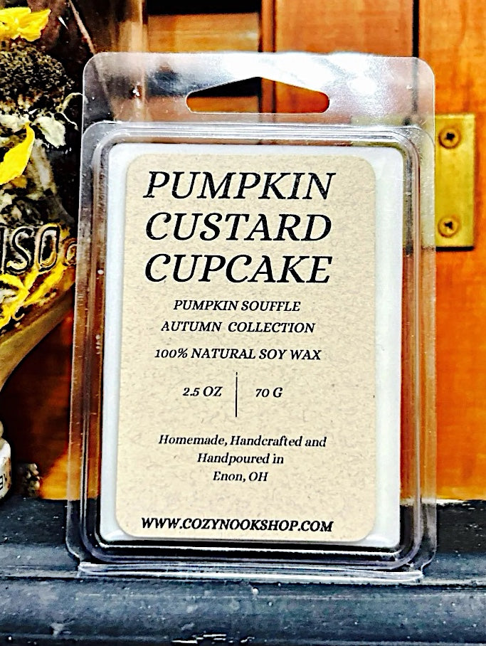 Pumpkin Custard Cupcake Wax Melt