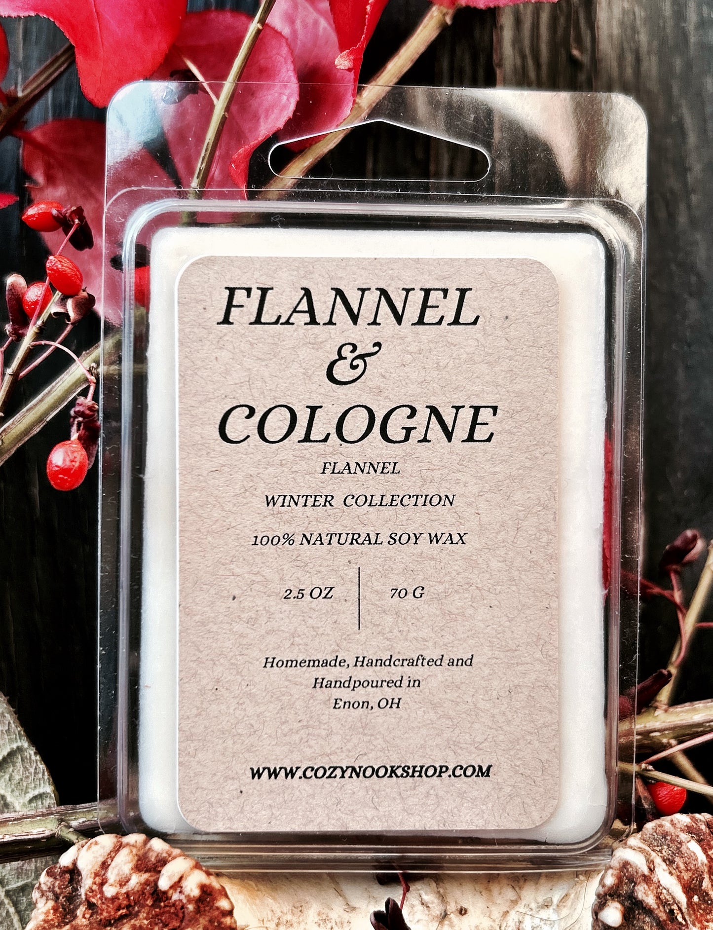 Flannel & Cologne Wax Melt