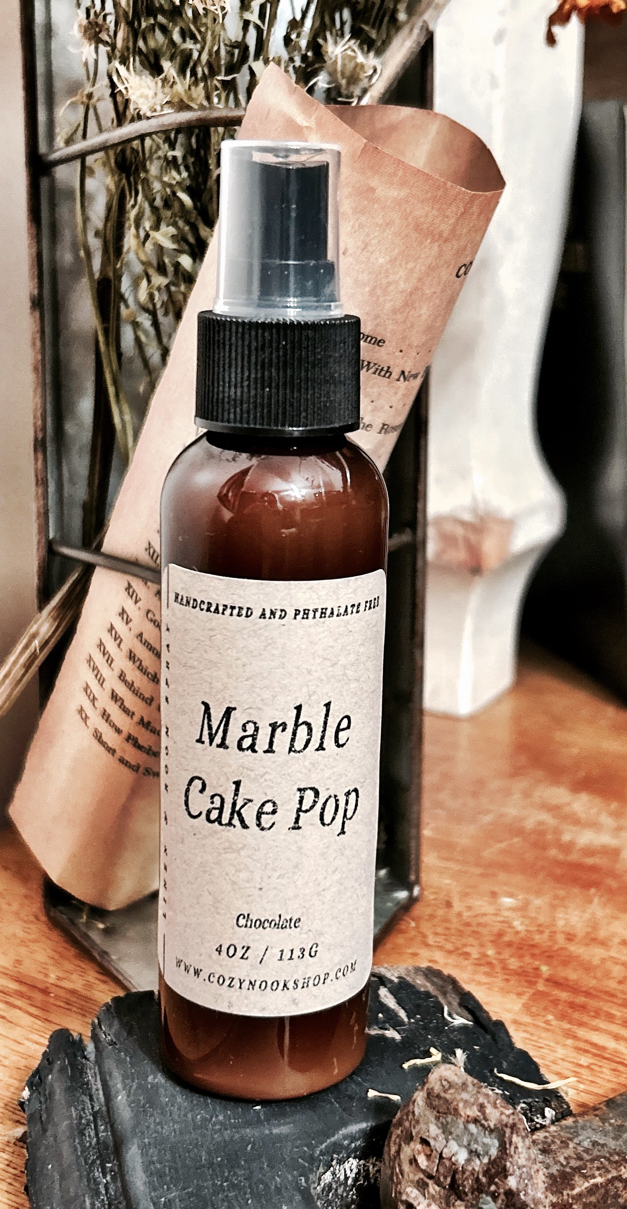 Marble Cake Pop Room & Linen Spray