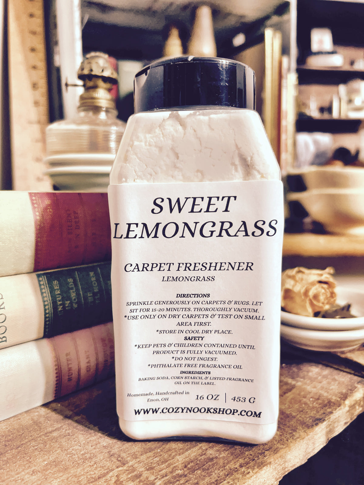 Sweet Lemongrass Carpet Freshener