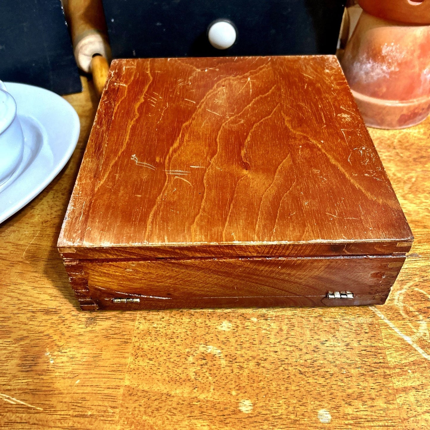 Cigar Box; Wooden- San Andres