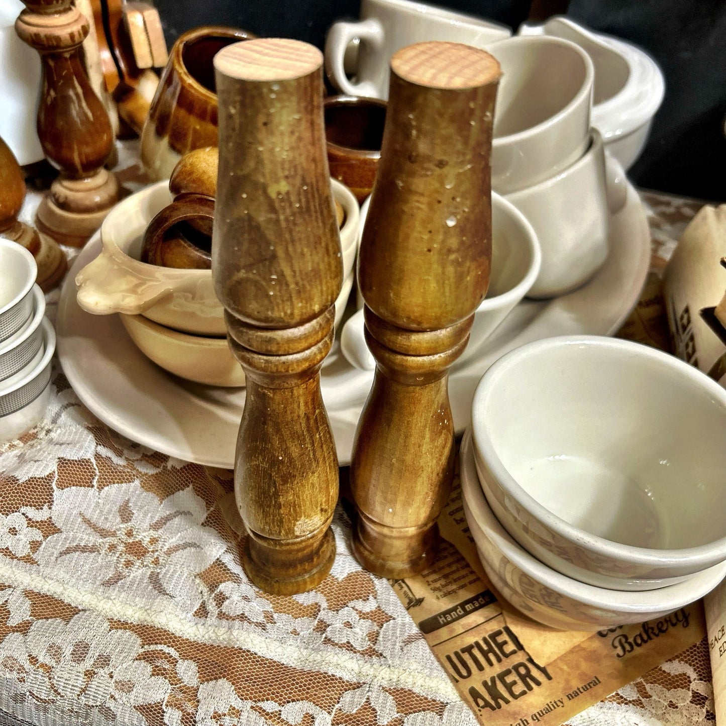 Wooden Salvage Spindle from Old Vintage/ Antique Furniture