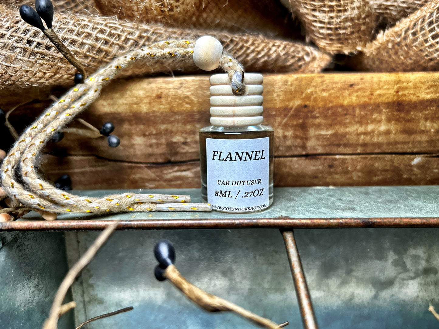 Flannel Car Diffuser & Freshener