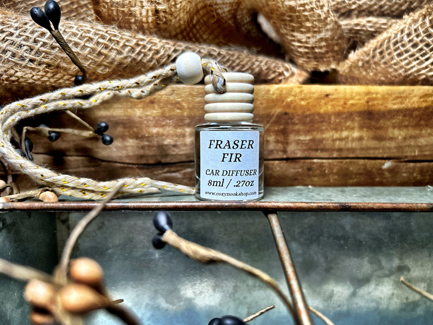 Fraser Fir Car Diffuser & Freshener