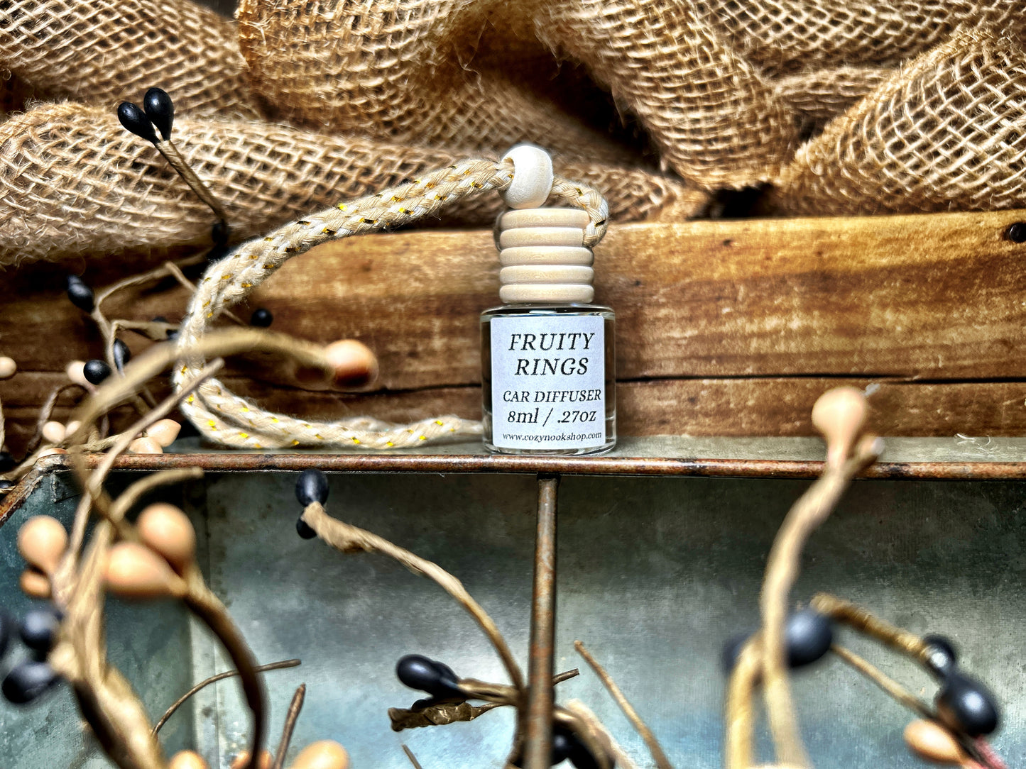 Fruity Rings Car Diffuser & Freshener