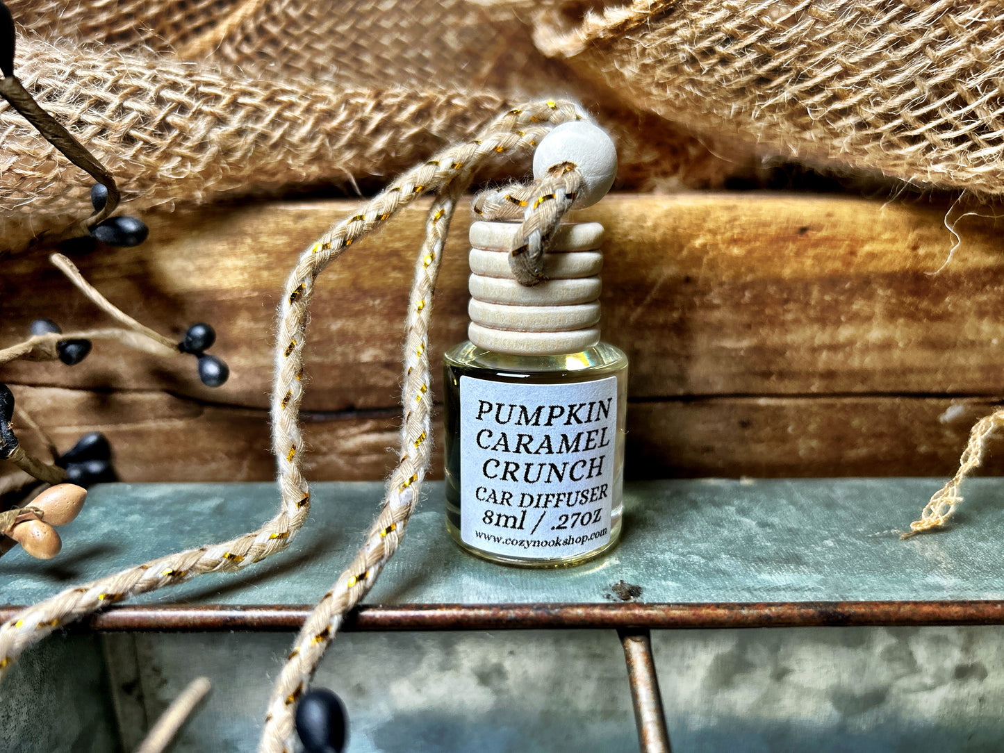 Pumpkin Caramel Crunch Car Diffuser & Freshener