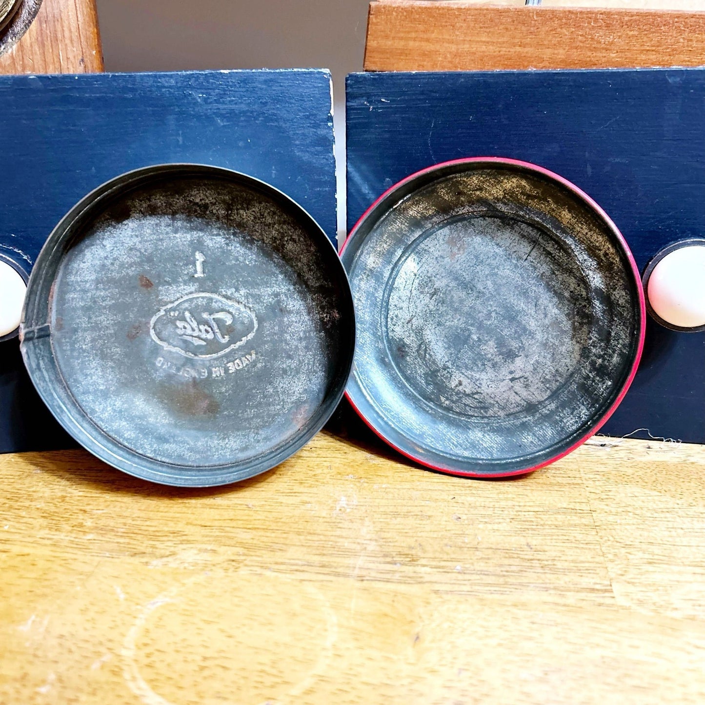 Aspic and Hors D'oeuvre Cutters 1950's Tin