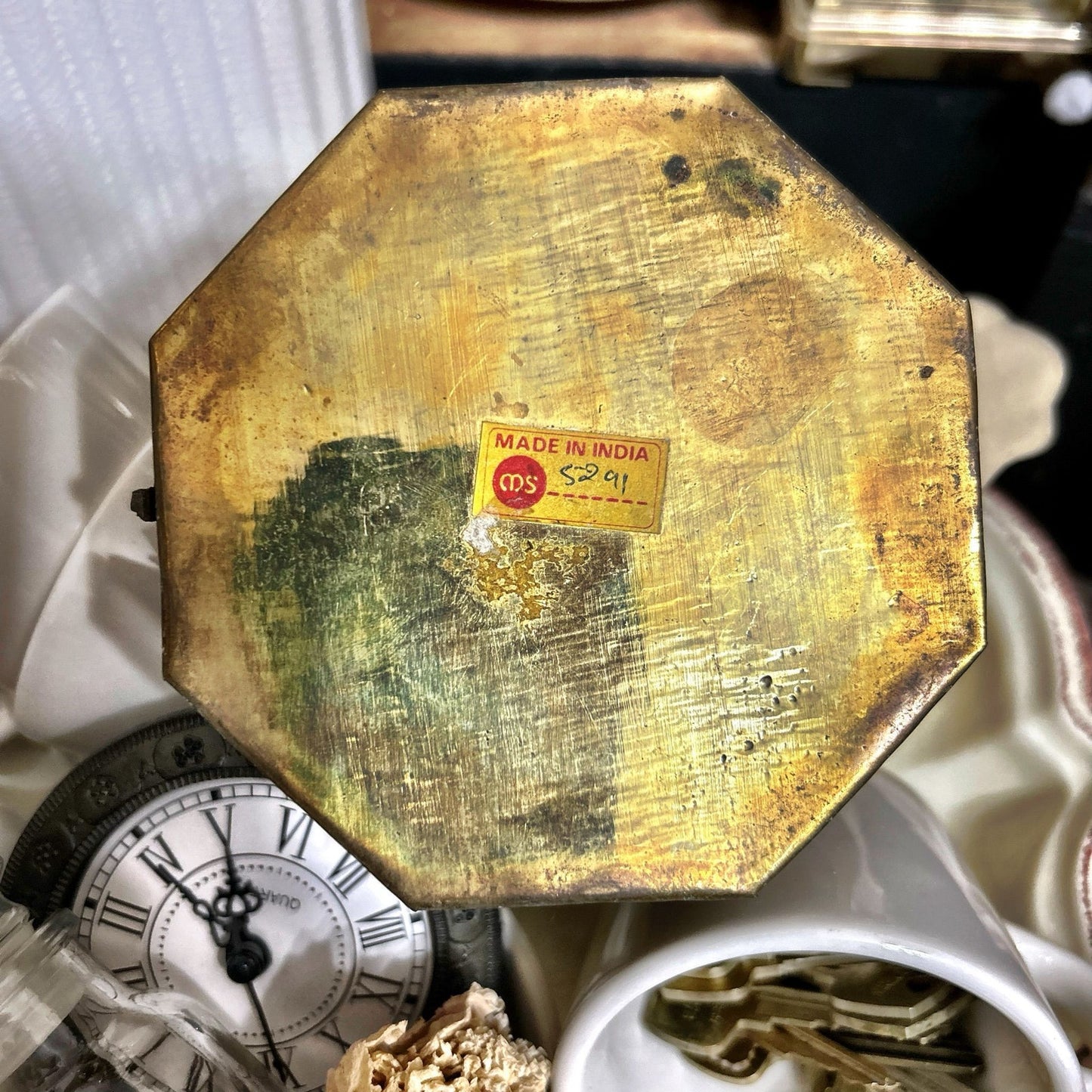 Brass Cricket Box