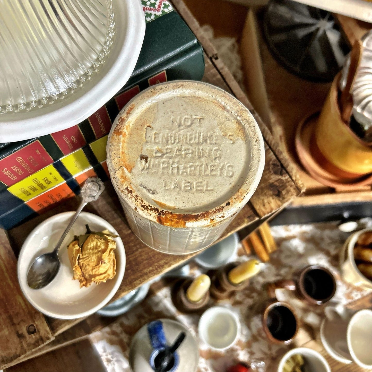 Antique WMP. Hartleys Marmalade Croc