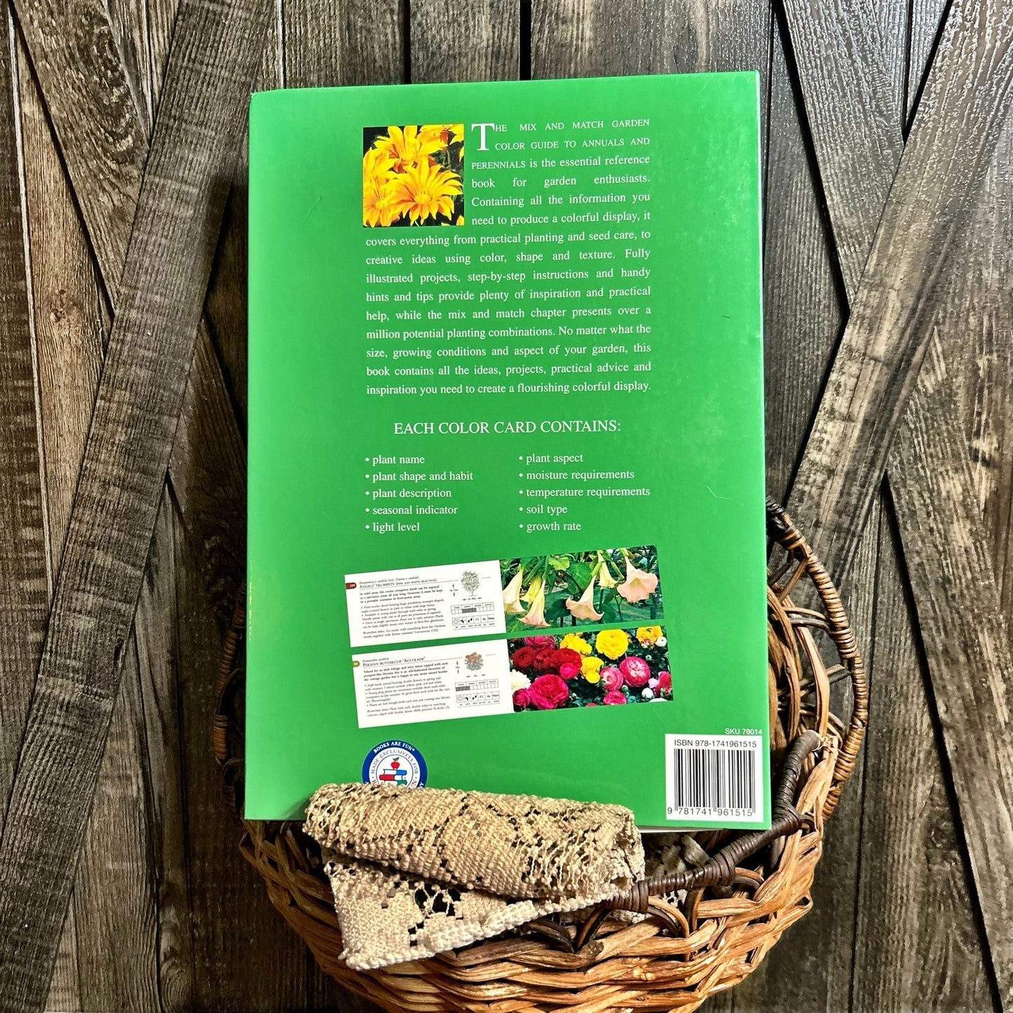 Gardening Book: Garden Color Guide