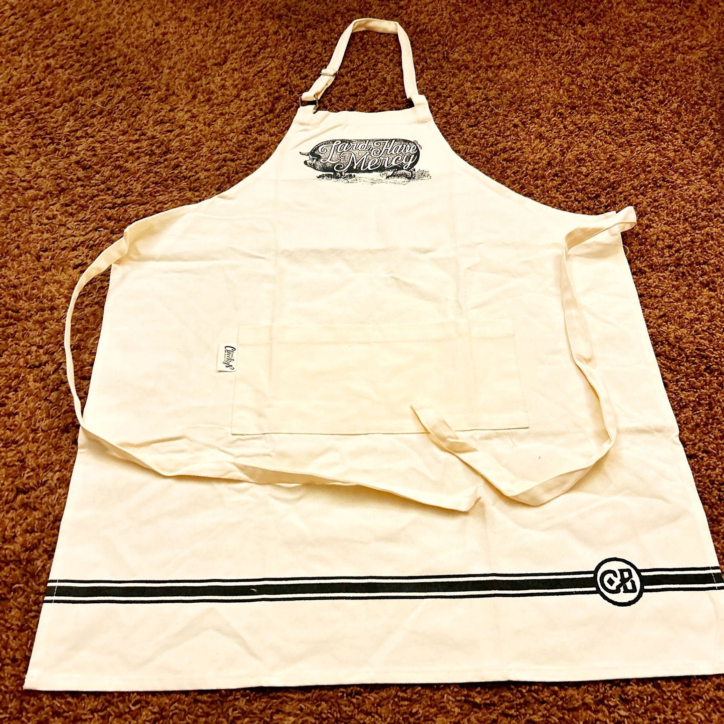 "Lard Have Mercy" Graphic Funny Unisex Apron Gift For Grilling