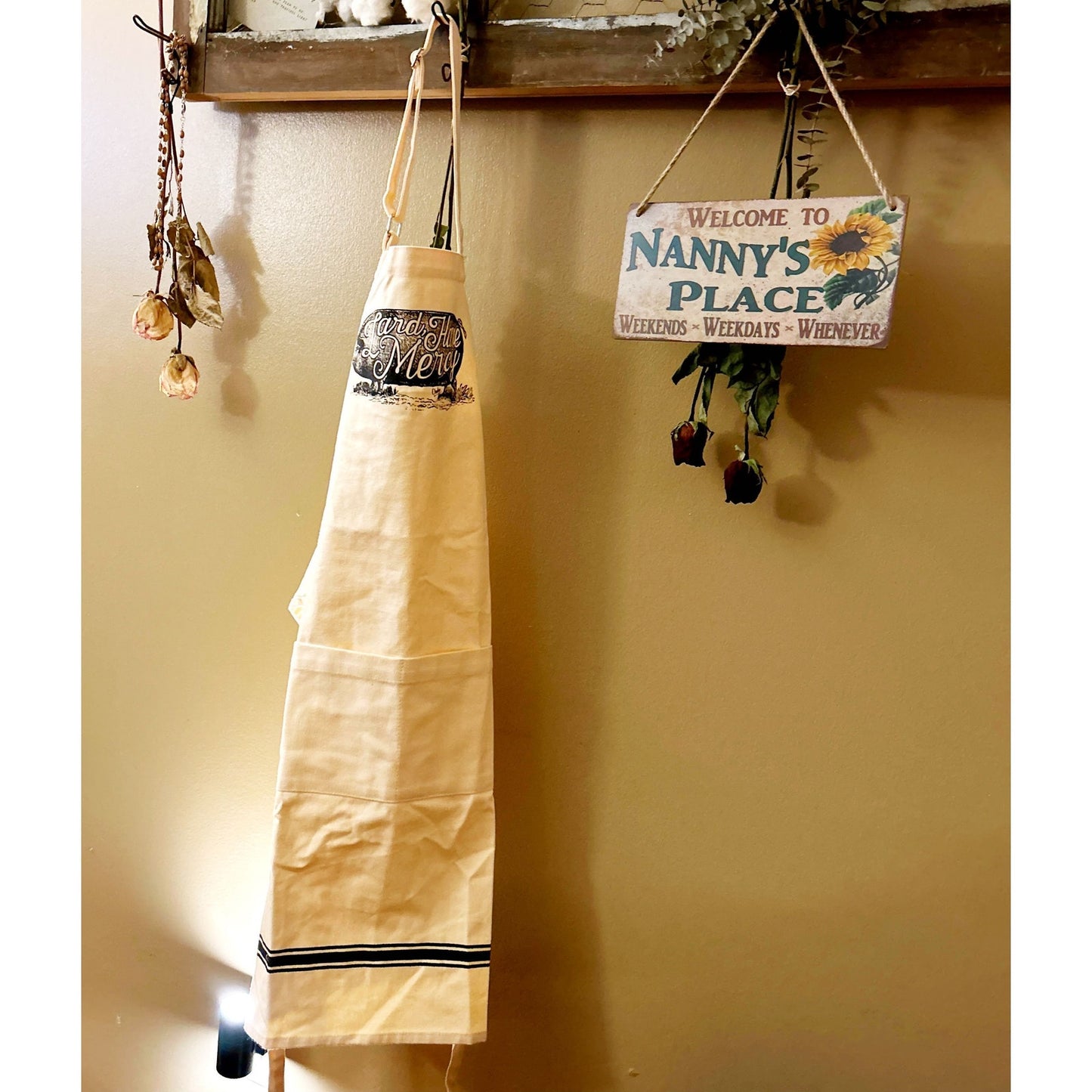 "Lard Have Mercy" Graphic Funny Unisex Apron Gift For Grilling