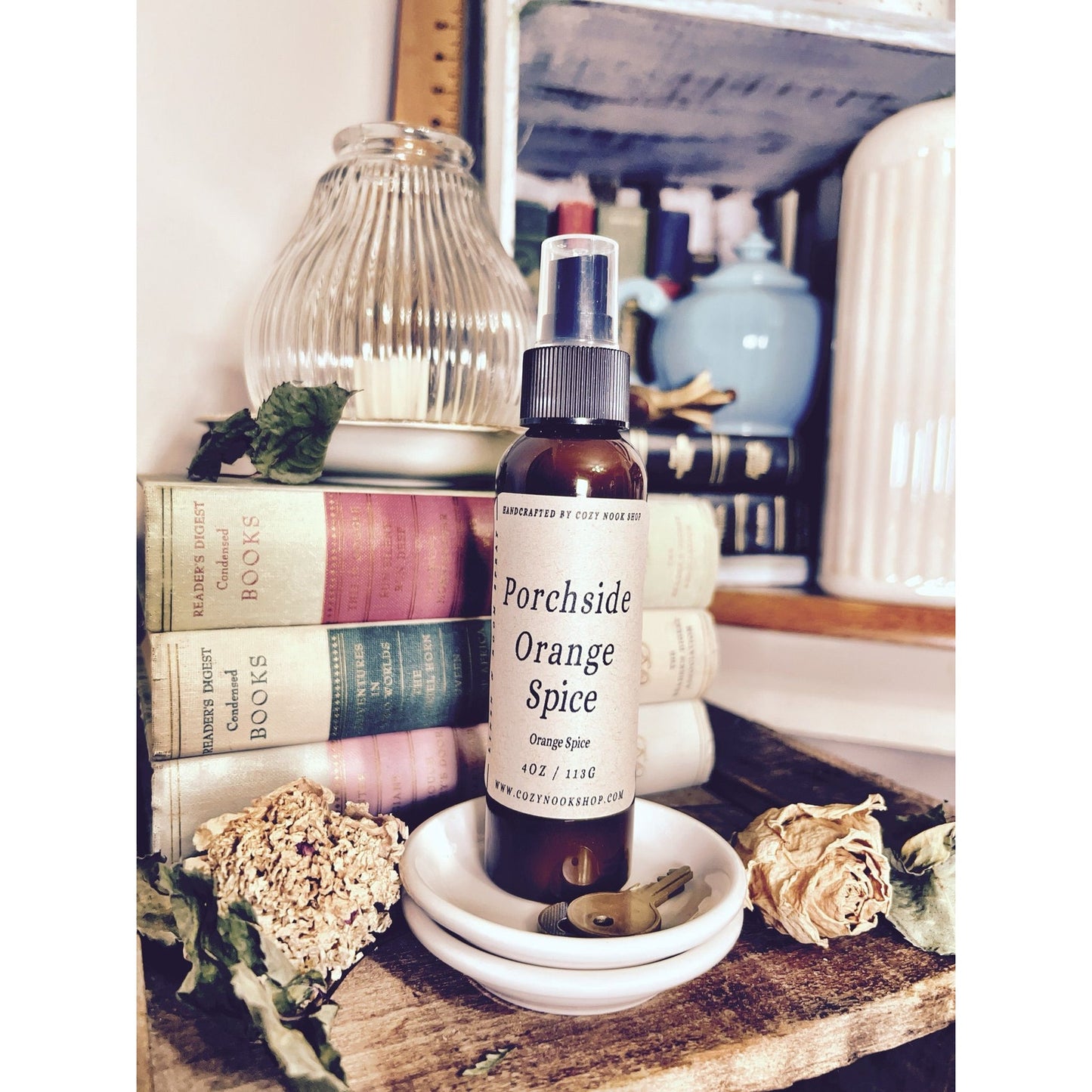 Porchside Orange Spice Linen - Room Spray