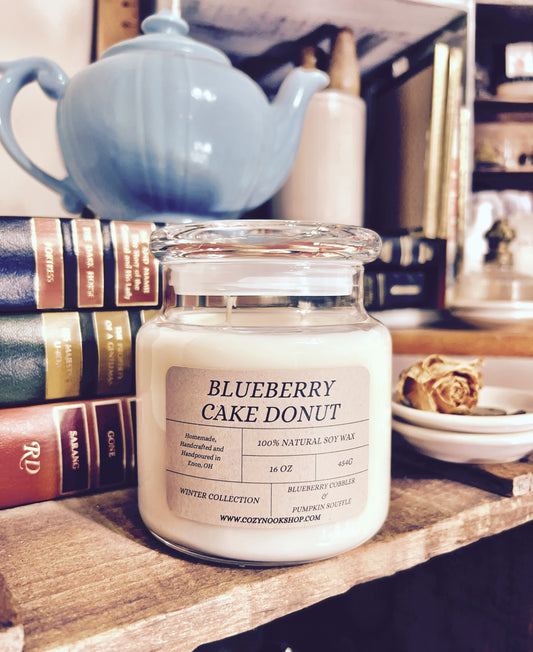 Blueberry Cake Donut 16oz Candle