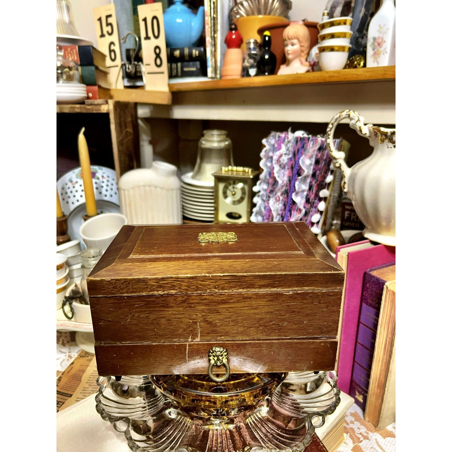 Wooden Jewelry & Treasure Box