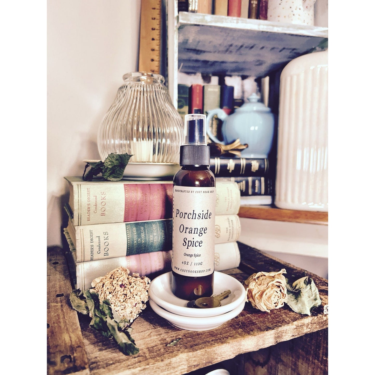 Porchside Orange Spice Linen - Room Spray