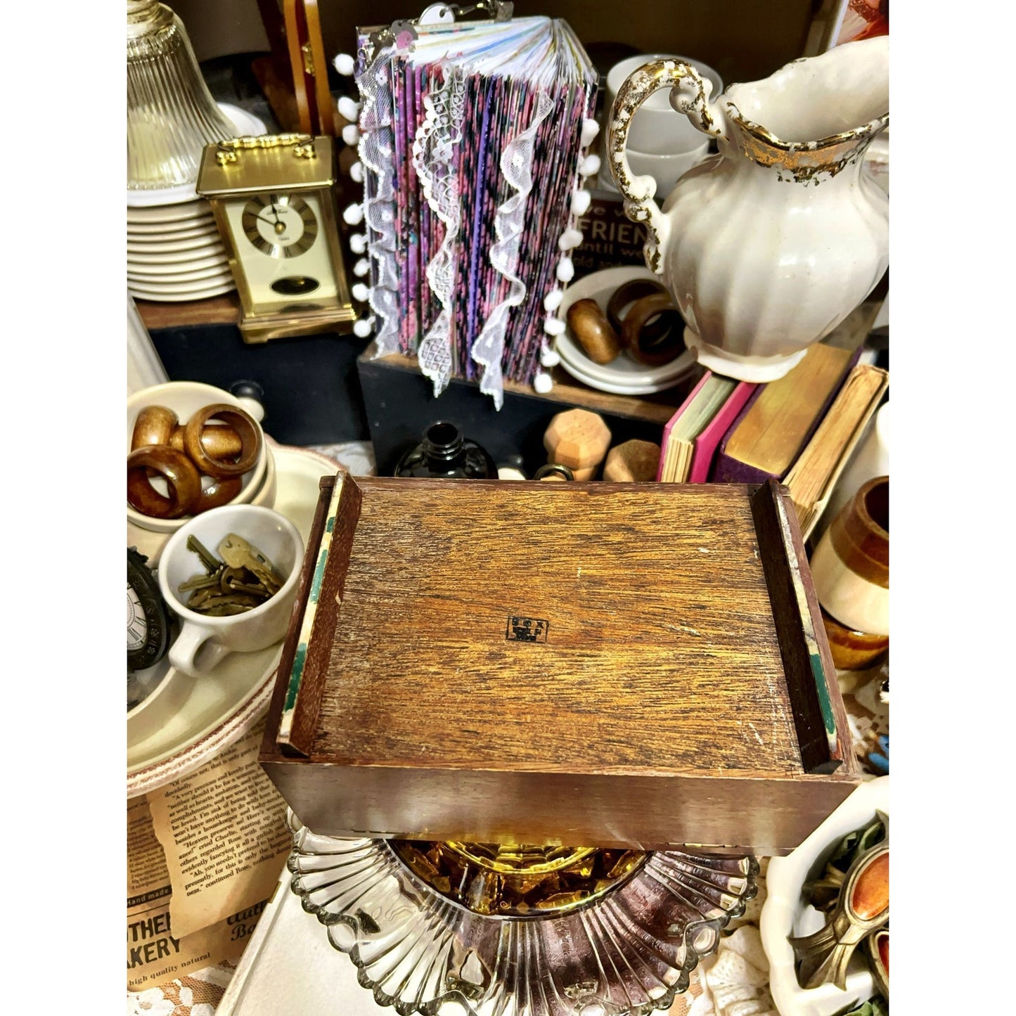 Wooden Jewelry & Treasure Box