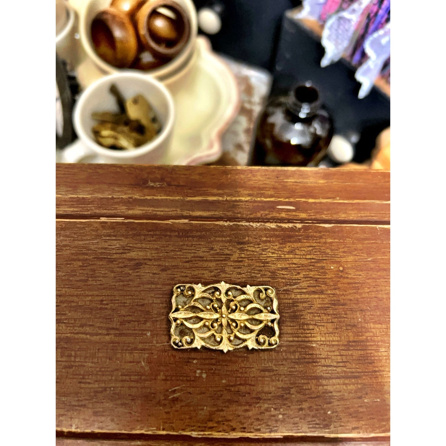 Wooden Jewelry & Treasure Box