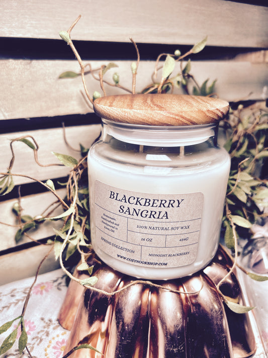 Blackberry Sangria 16oz Candle