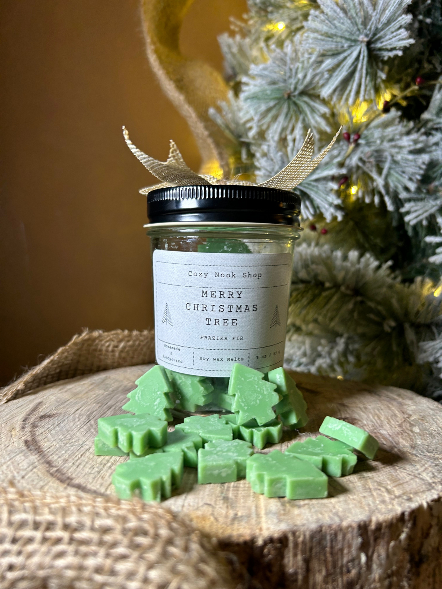 Merry Christmas Trees Wax Melts