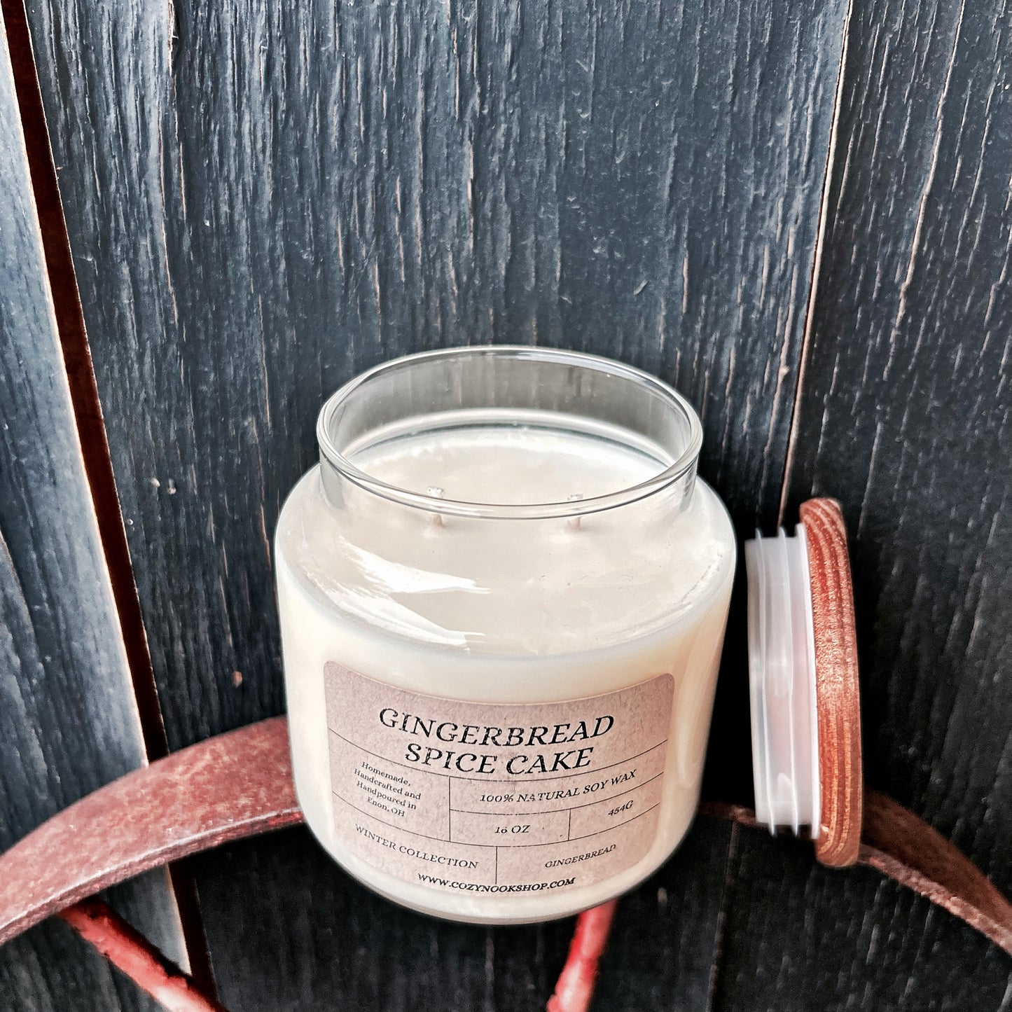 Gingerbread Spice Cake 16oz Candle