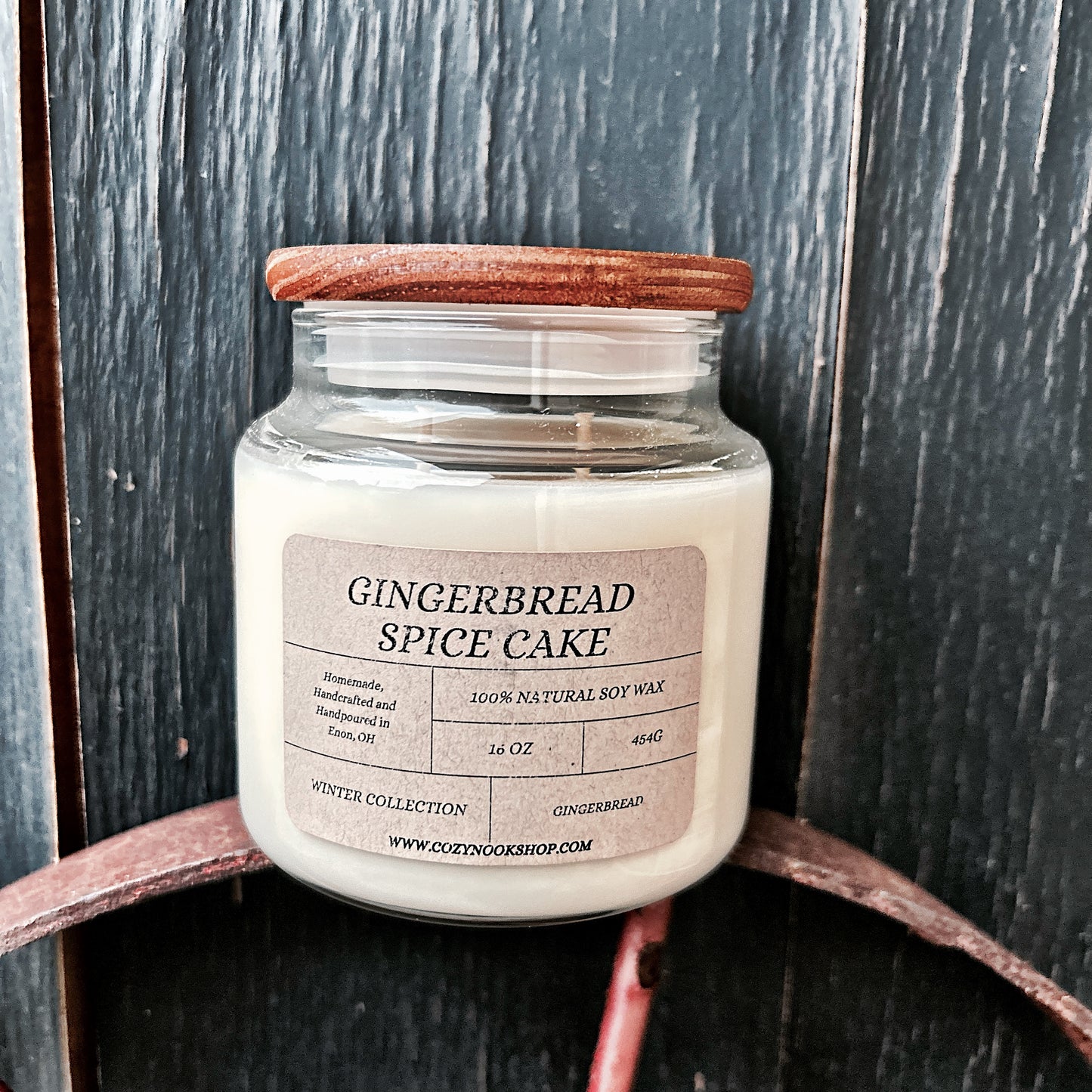 Gingerbread Spice Cake 16oz Candle
