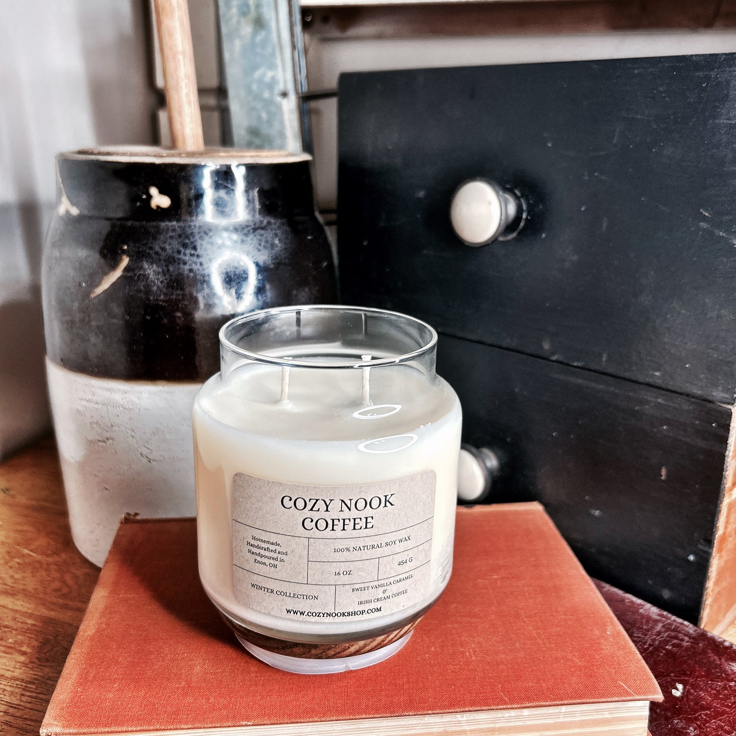 Cozy Nook Coffee 16oz Candle