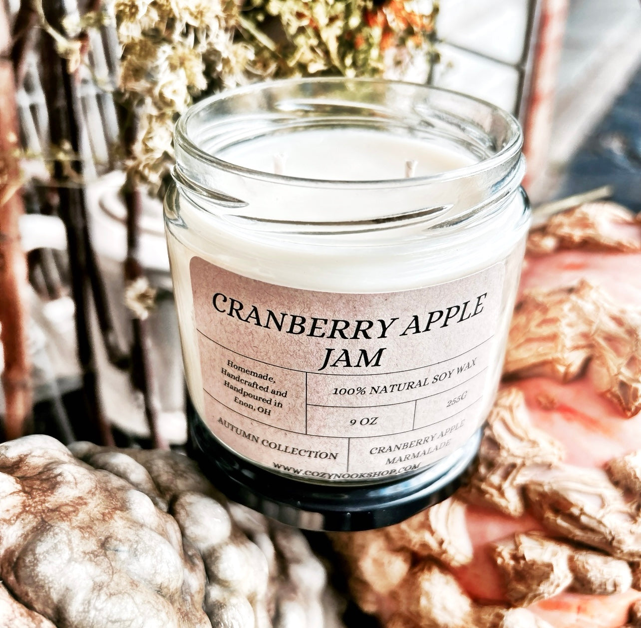 Cranberry Apple Jam Candle