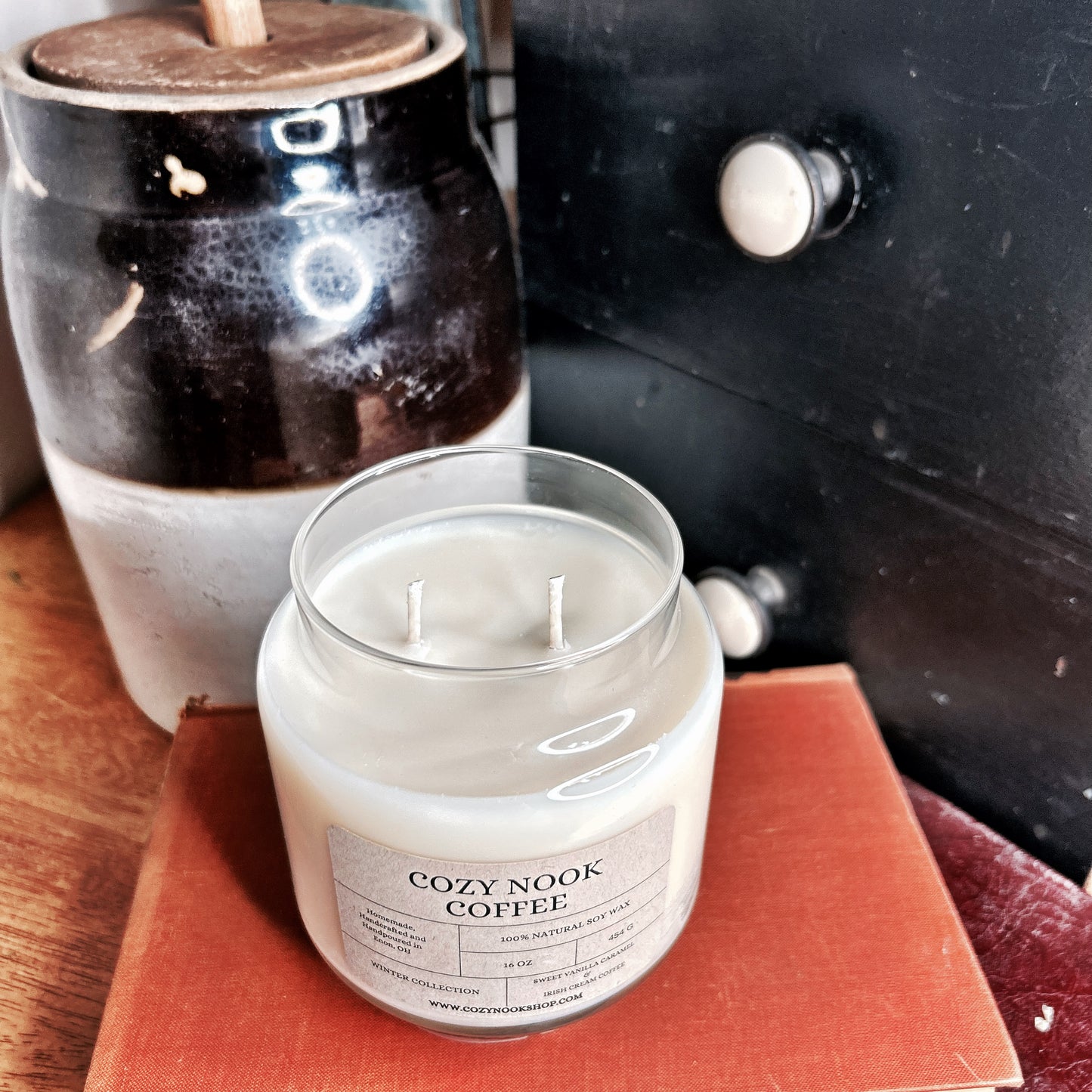 Cozy Nook Coffee 16oz Candle