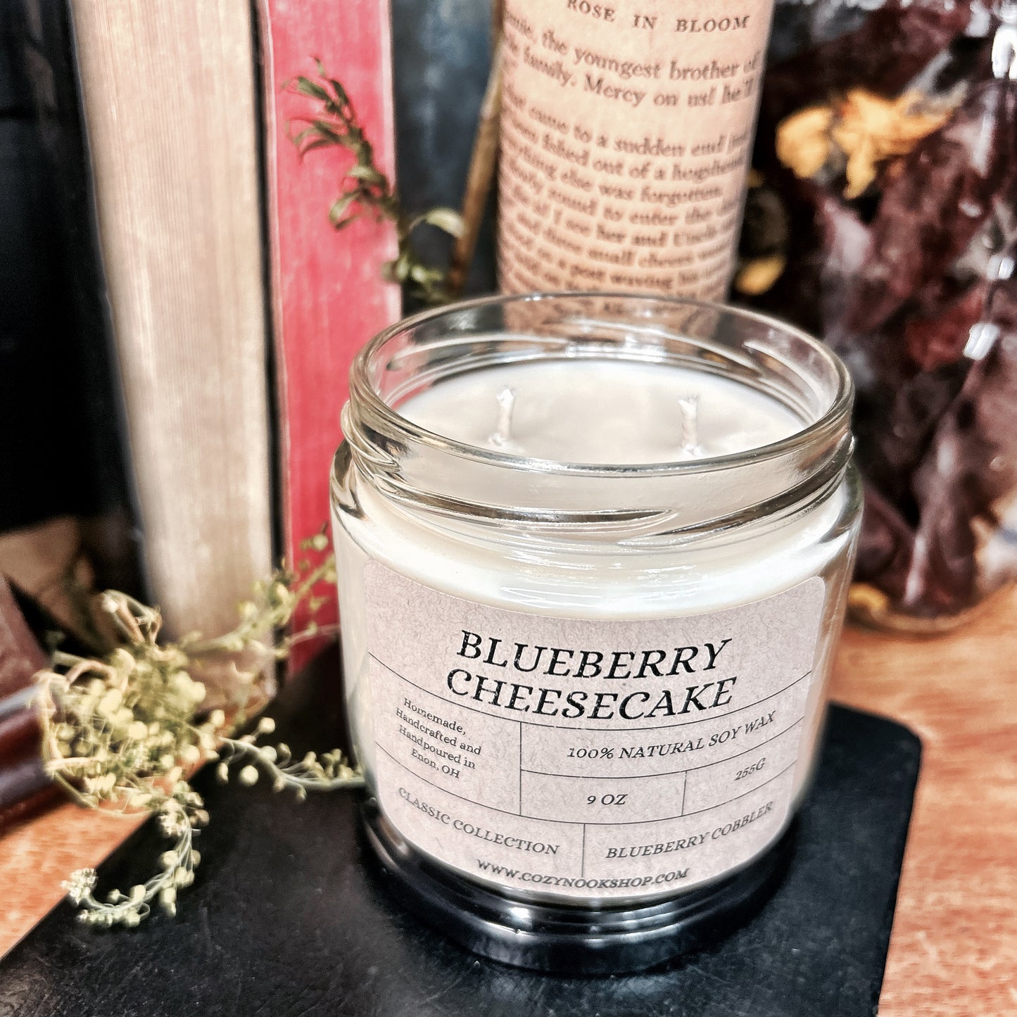 Blueberry Cheesecake Candle