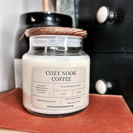 Cozy Nook Coffee 16oz Candle
