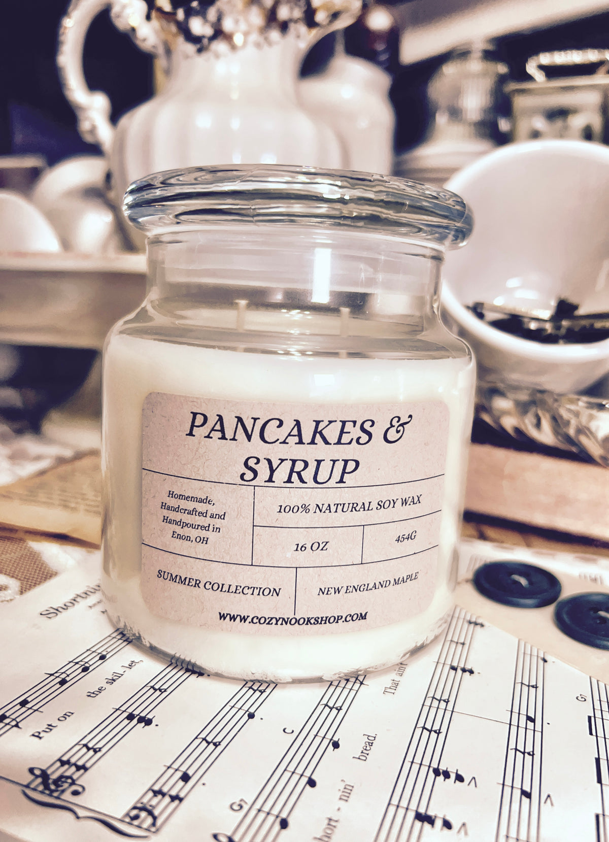 Pancakes & Syrup 16oz Candle