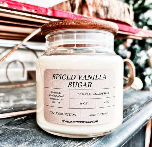 Spiced Vanilla Sugar 16oz Candle