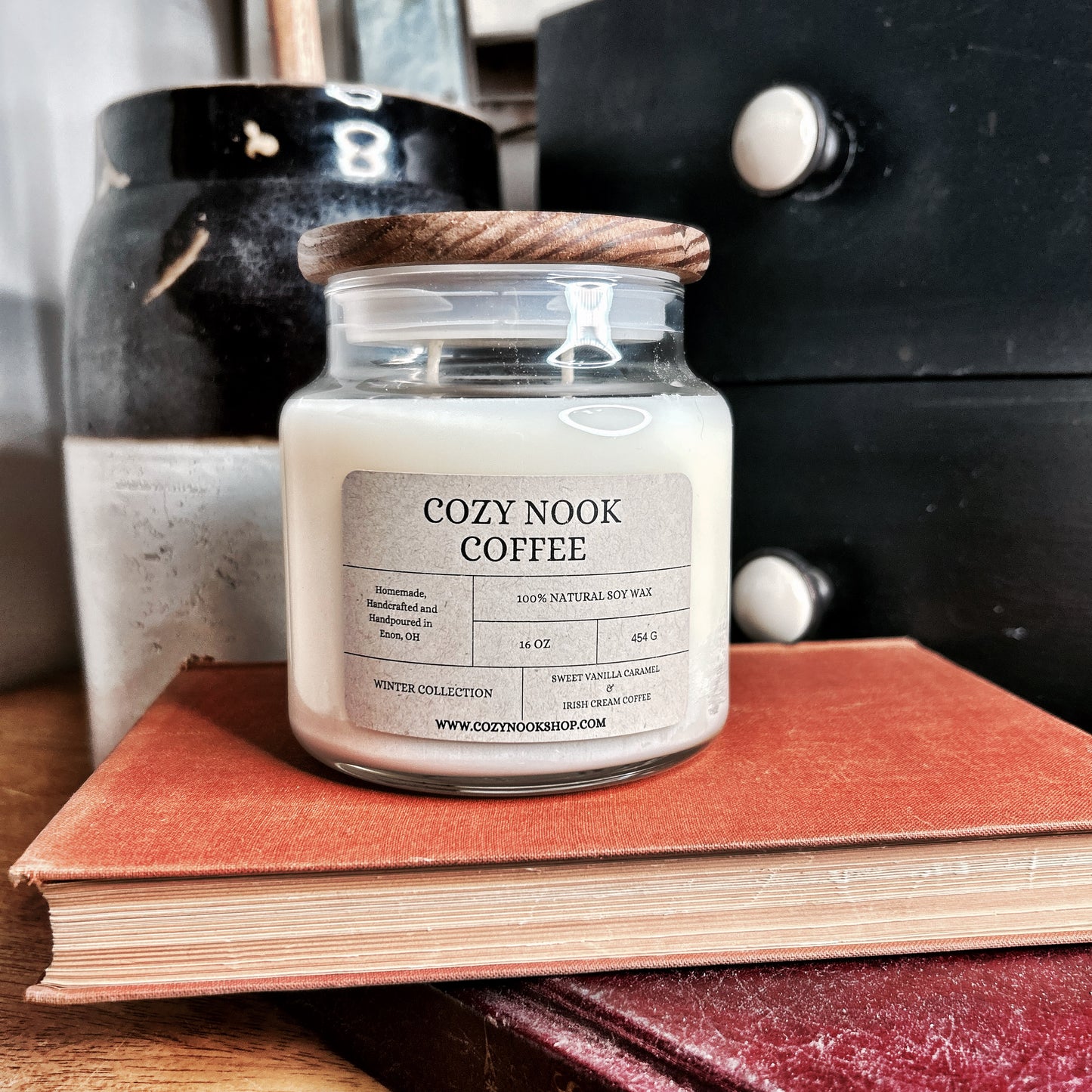 Cozy Nook Coffee 16oz Candle