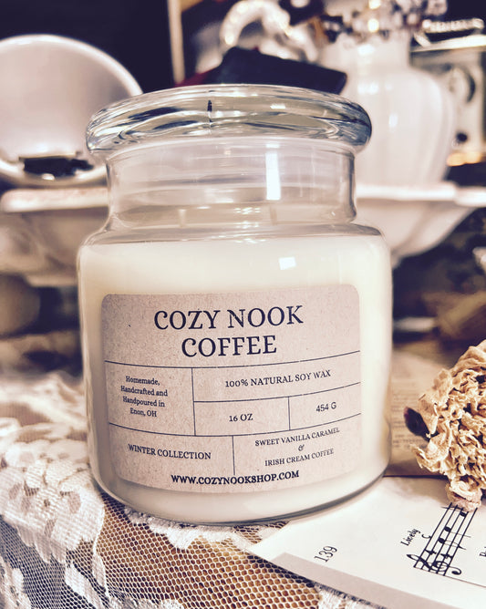 Cozy Nook Coffee 16oz Candle