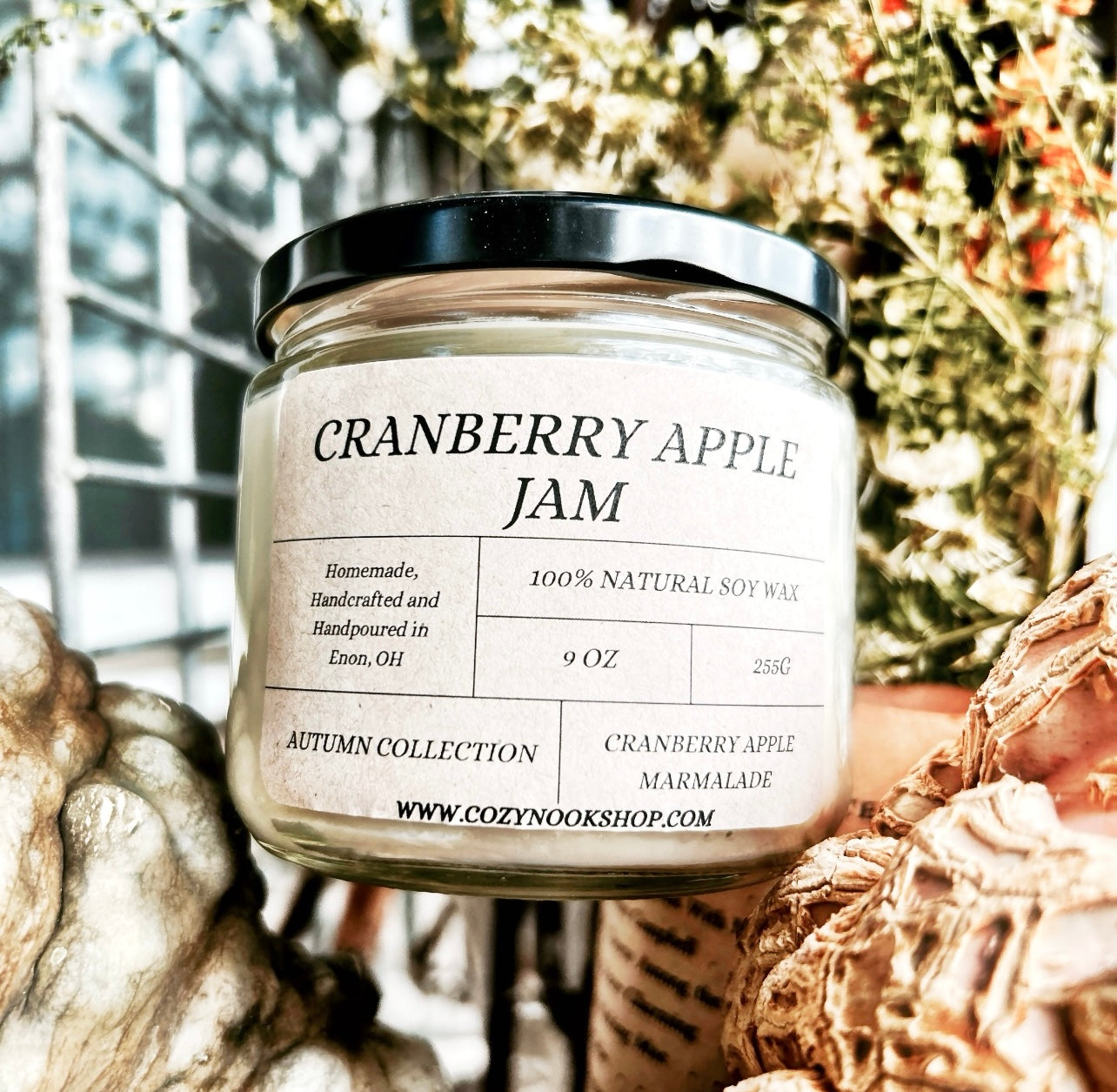 Cranberry Apple Jam Candle