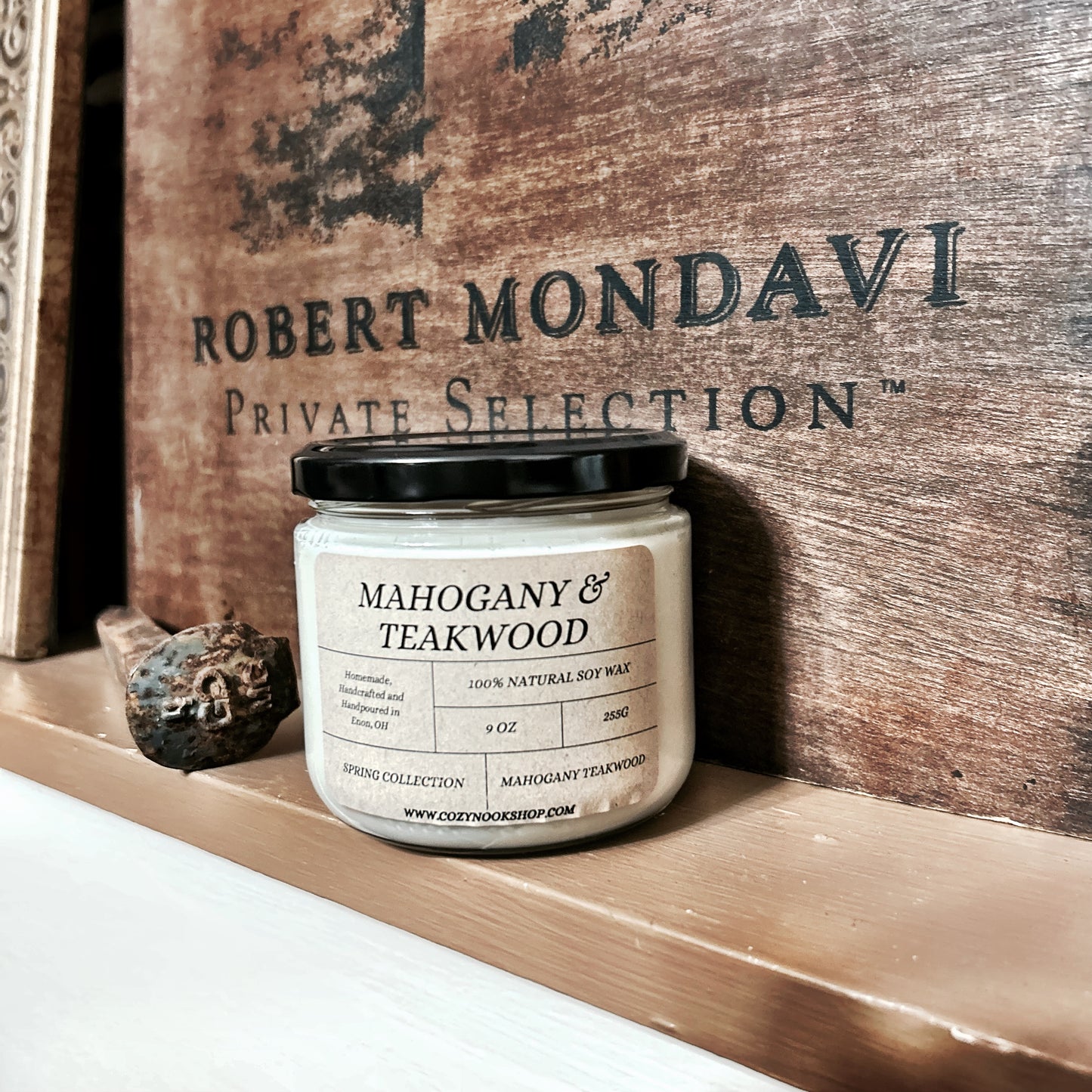 Mahogany & Teakwood Candle