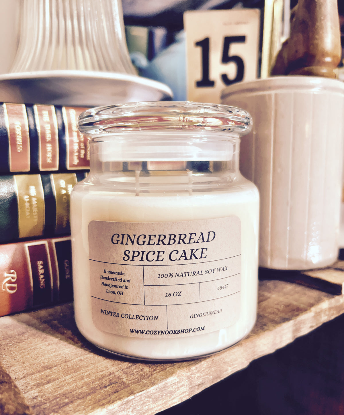 Gingerbread Spice Cake 16oz Candle