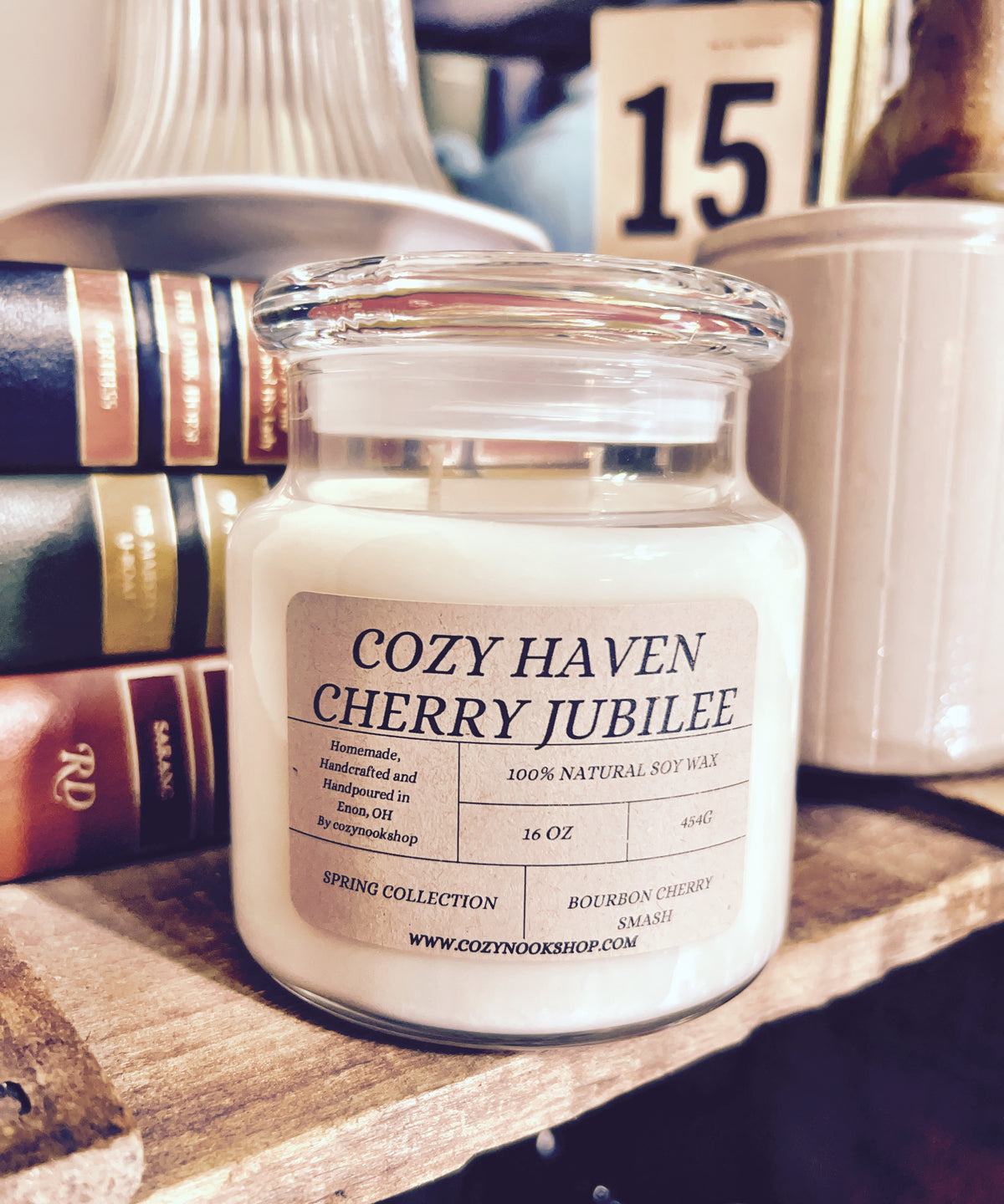 Cozy Haven Cherry Jubilee 16oz Candle