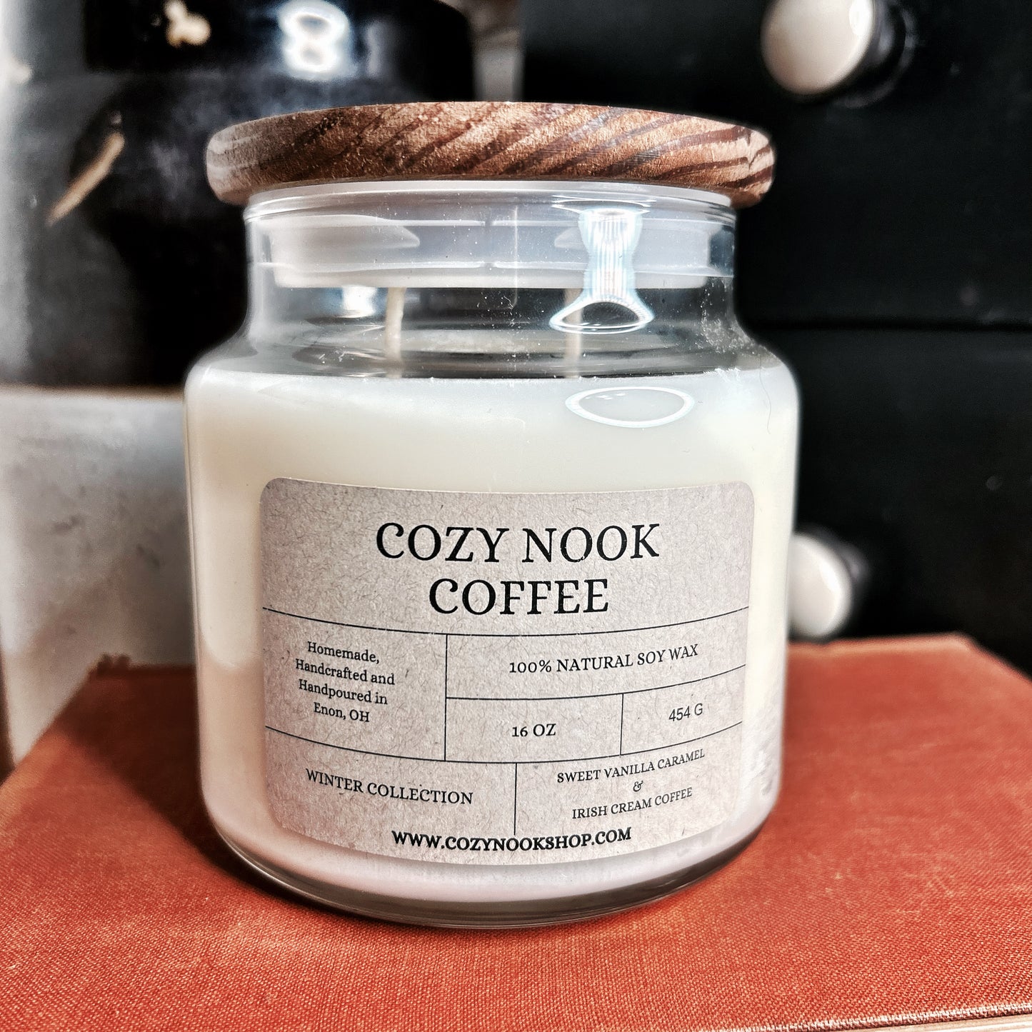 Cozy Nook Coffee 16oz Candle