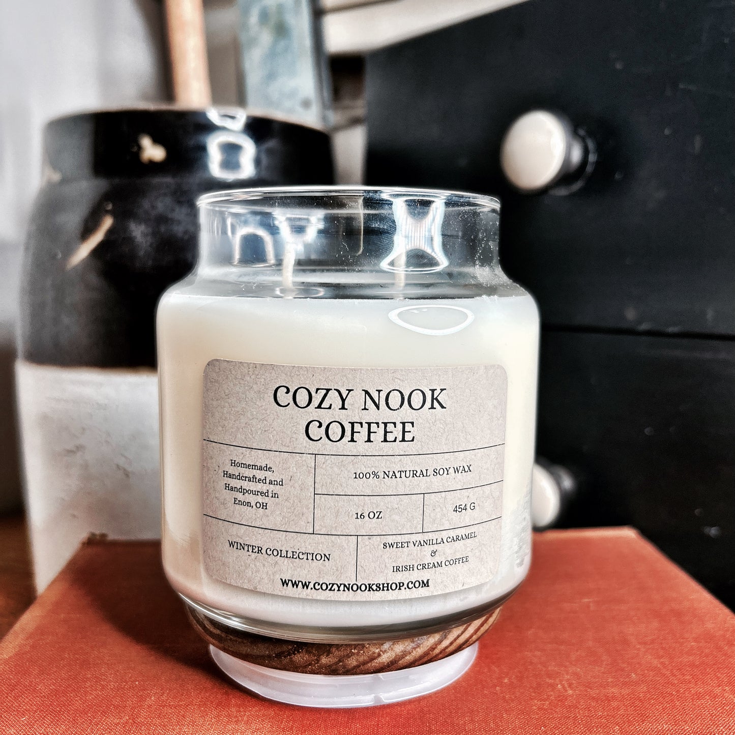 Cozy Nook Coffee 16oz Candle