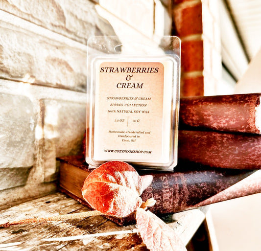 Strawberries & Cream Wax Melt