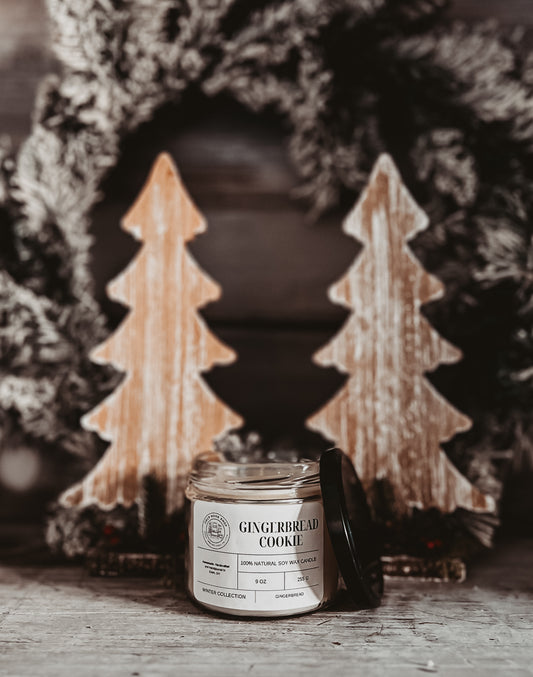 Gingerbread Cookie Candle