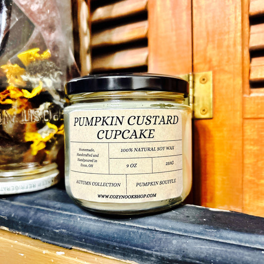 Pumpkin Custard Cupcake Candle