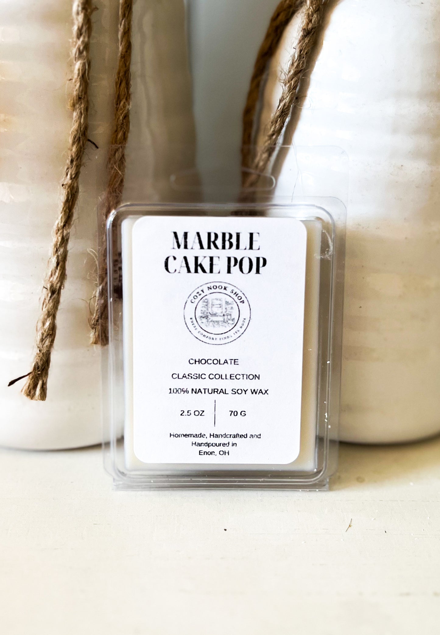 Marble Cake Pop Wax Melt