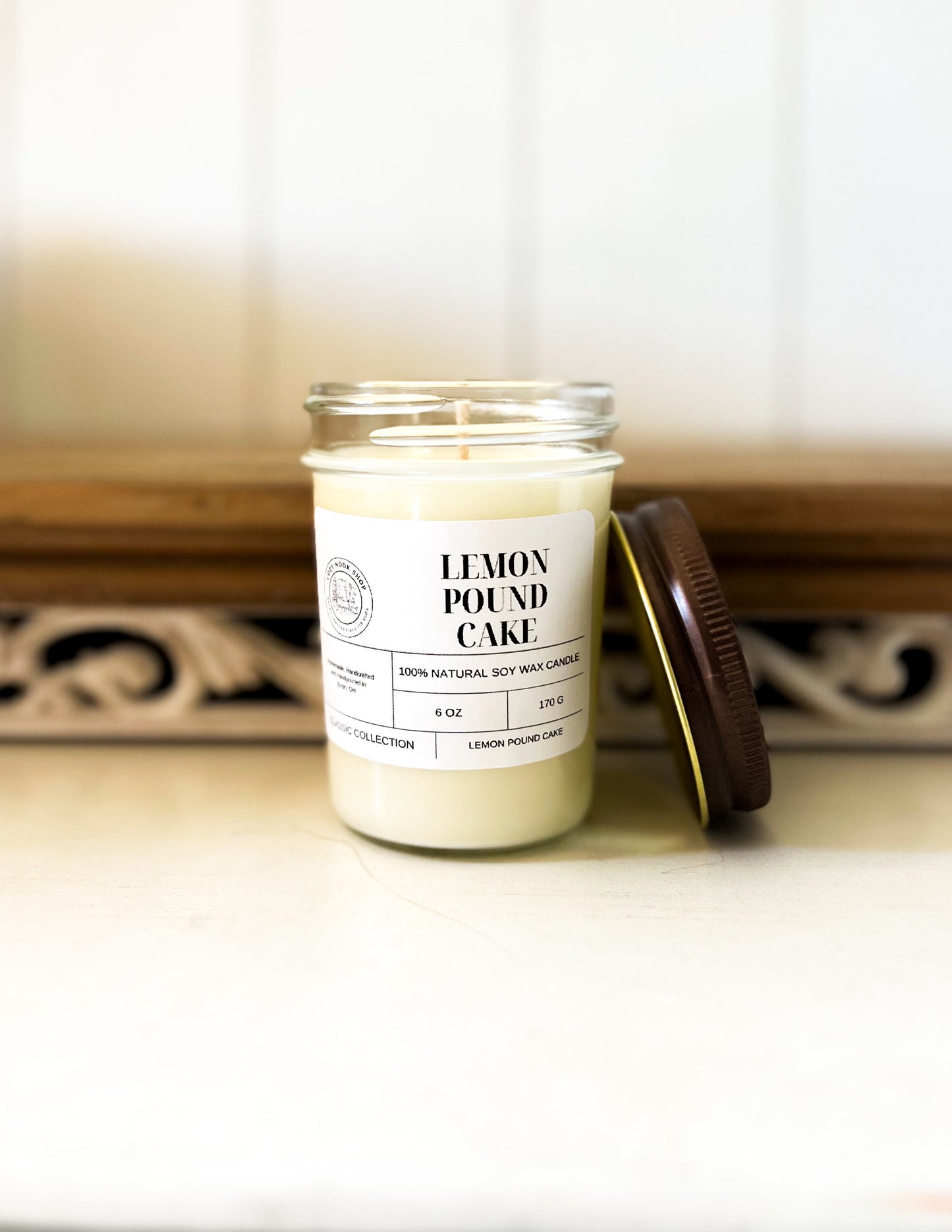 Lemon Pound Cake Candle