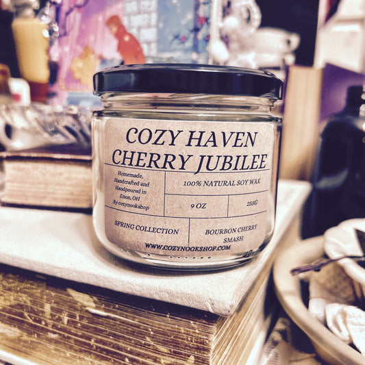Cozy Haven Cherry Jubilee Candle