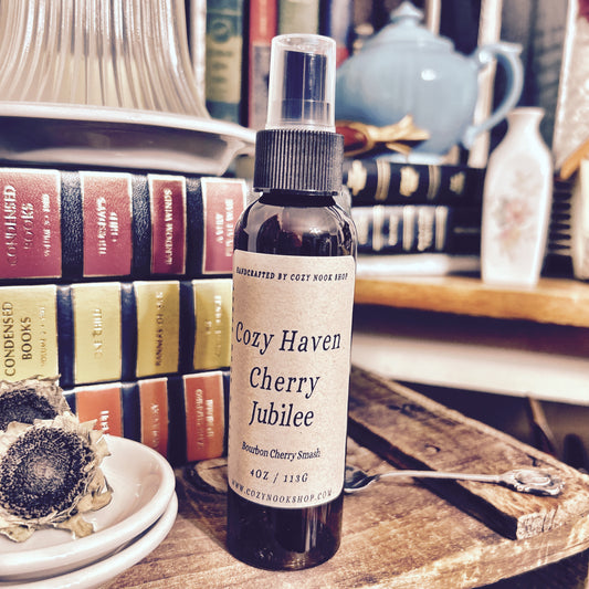 Cozy Haven Cherry Jubilee Linen - Room Spray