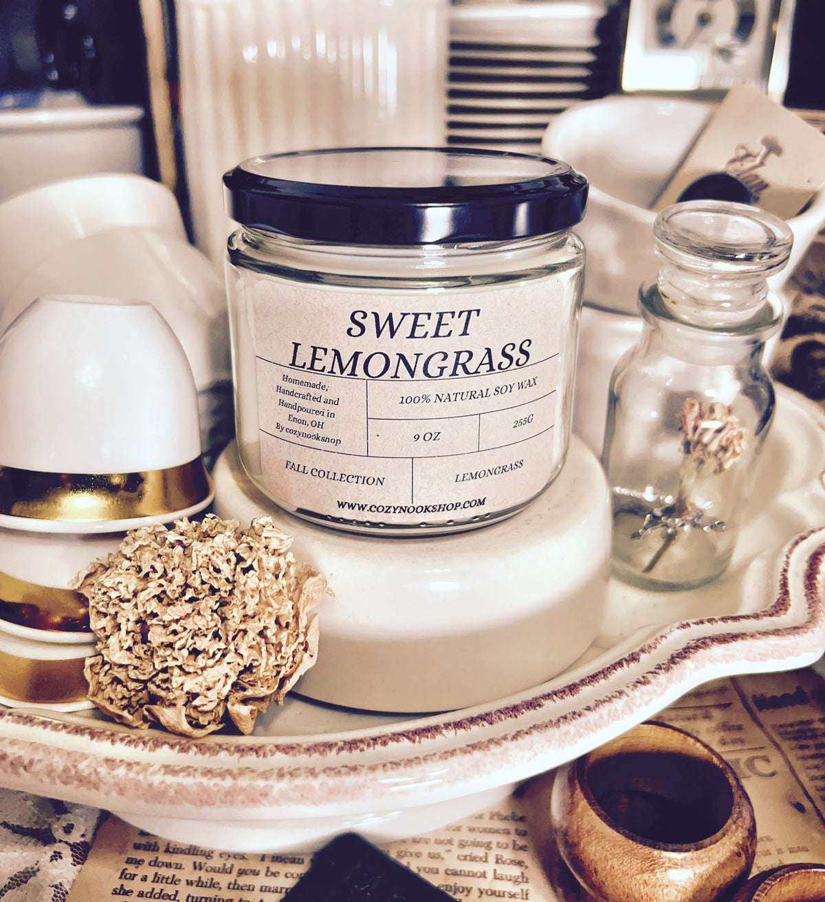 Sweet Lemongrass Candle